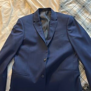 Calvin Klein Navy Blue Suit Jacket